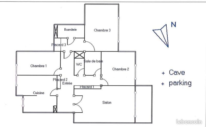 Appartement à vendre, 88m², Nantes