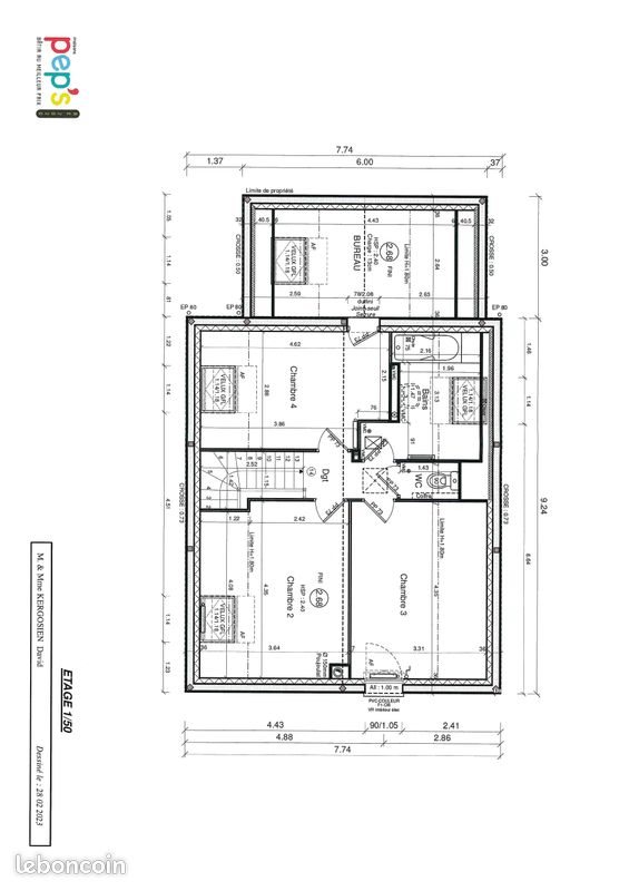 Maison à louer, 102m², Saint-Philibert