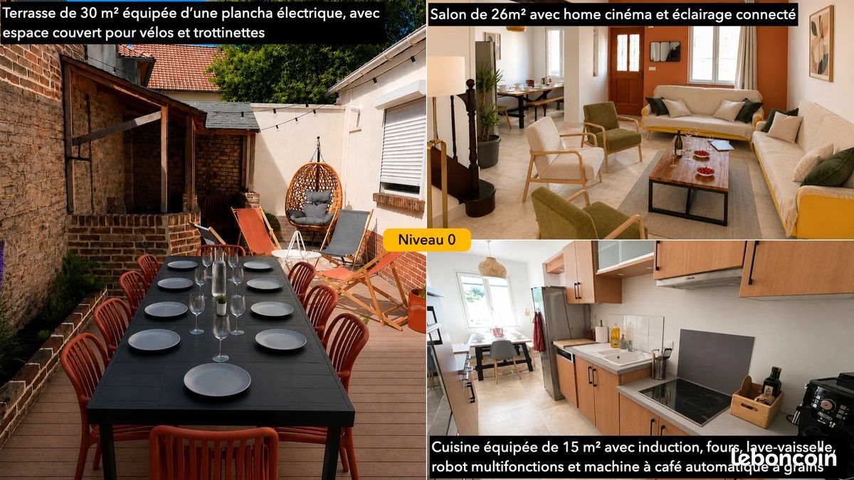 Maison à louer, 130m², Amiens