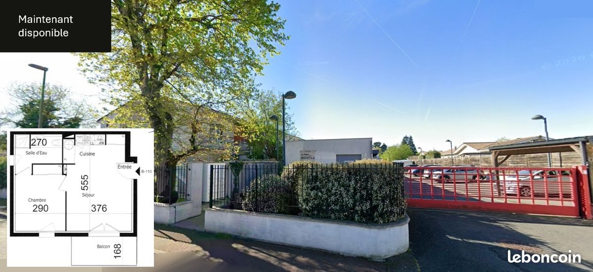 Appartement à vendre, 36m², Lormont