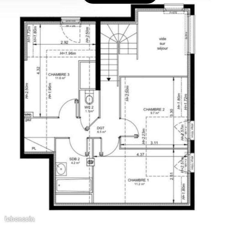 Appartement à vendre, 94m², Villeneuve-la-Garenne