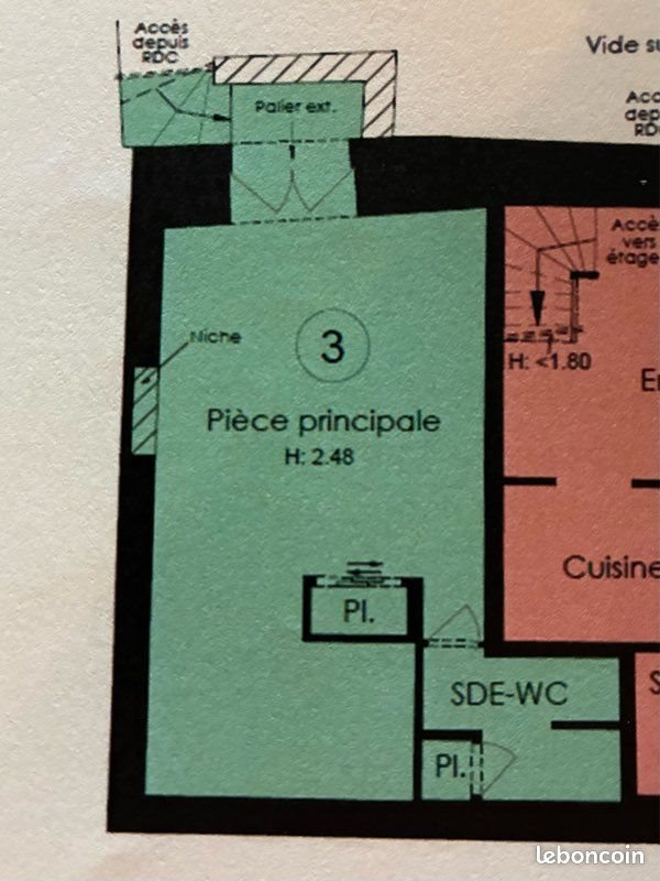 Appartement à vendre, 27m², Angers