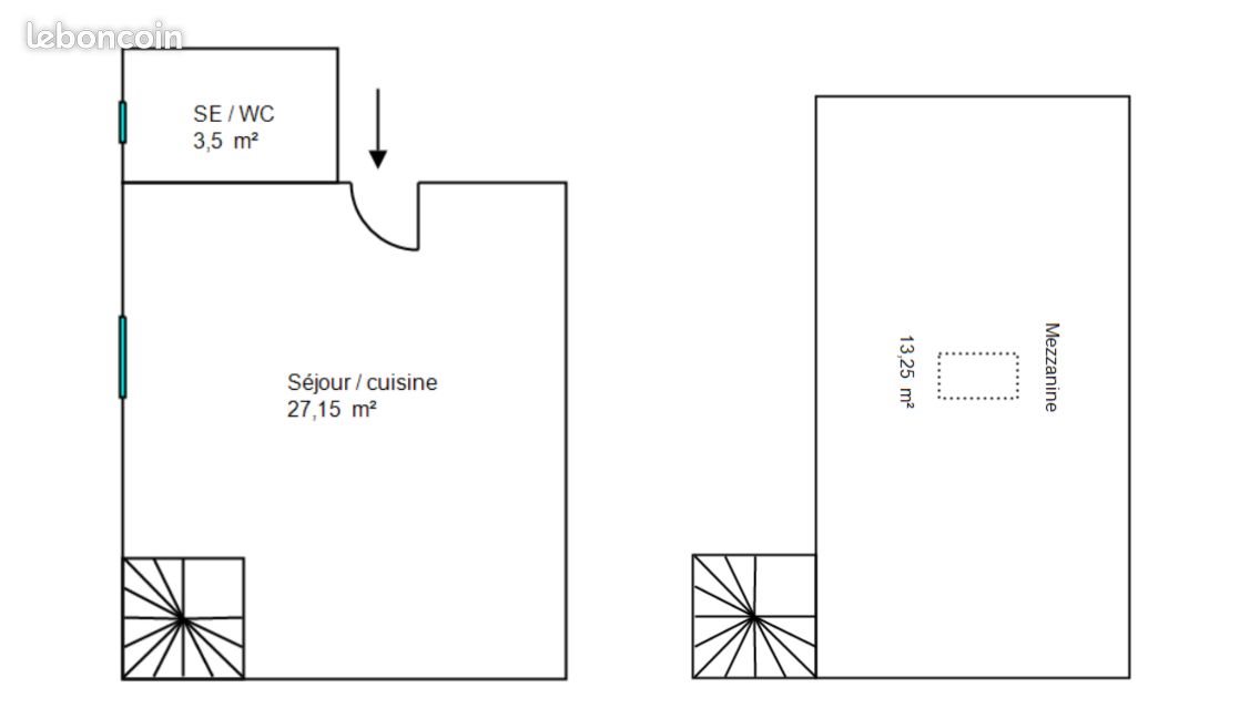 Appartement à vendre, 44m², Narbonne