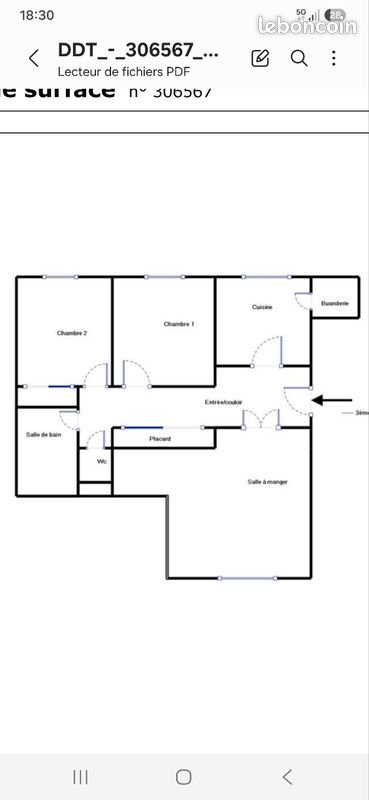 Appartement à louer, 75m², Miramas