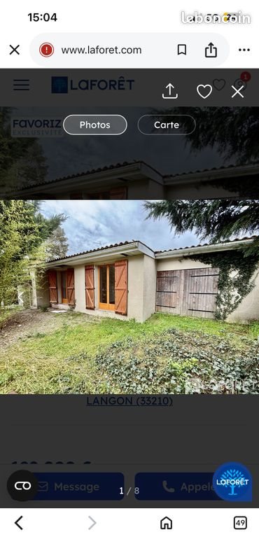Maison à louer, 100m², Langon