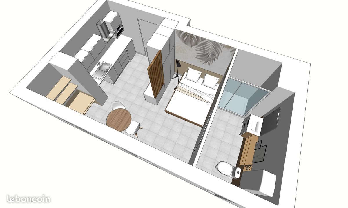 Appartement à louer, 26m², Lorient