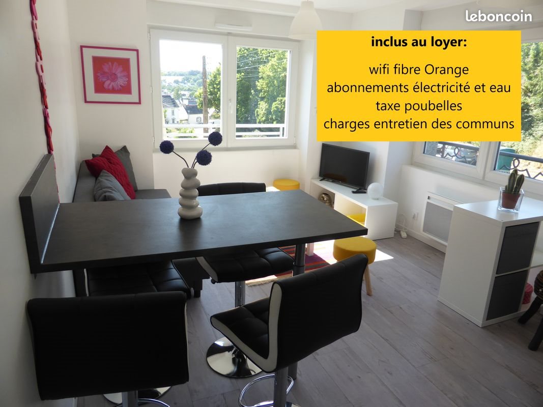 Appartement à louer, 32m², Quimper