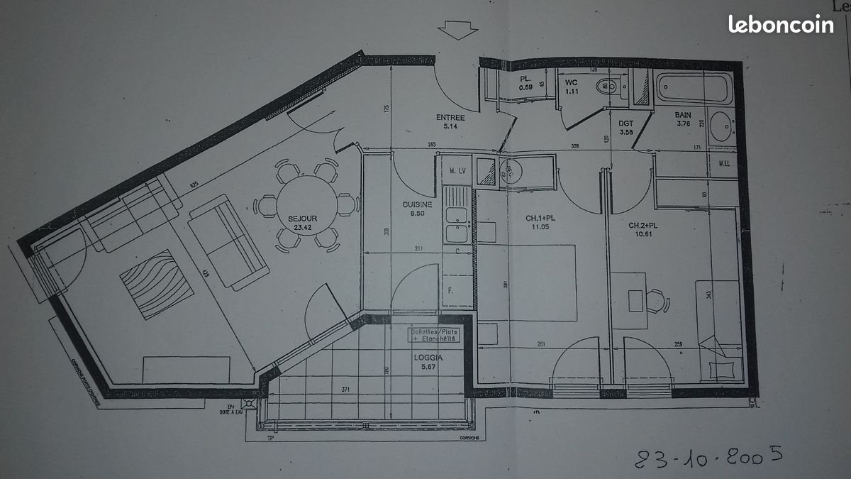 Appartement à louer, 66m², Grézieu-la-Varenne