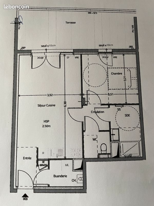 Appartement à louer, 51m², Fleurieux-sur-l'Arbresle