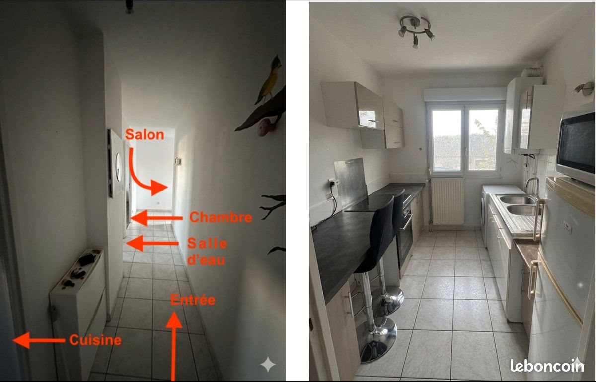 Appartement à louer, 45m², Meyzieu