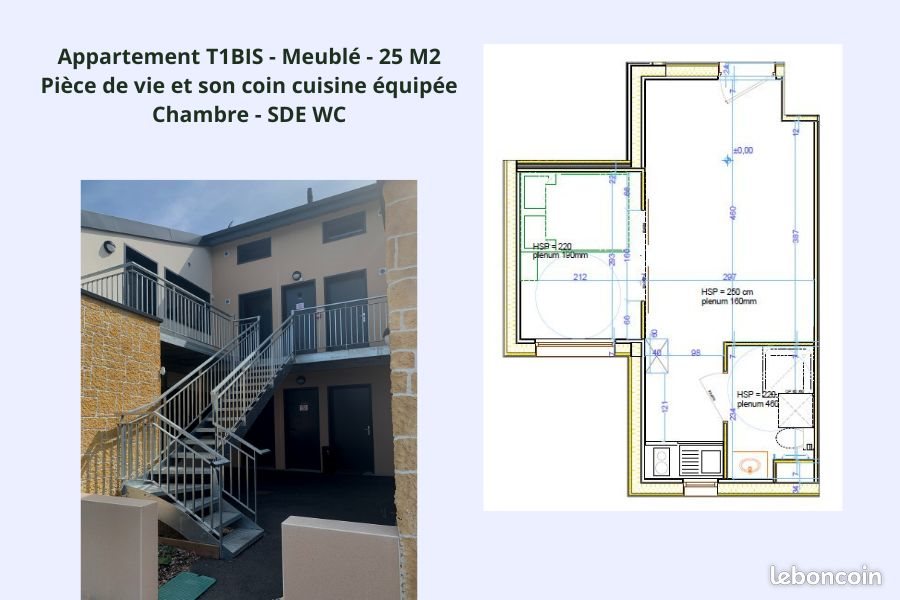Appartement à louer, 26m², La Roche-sur-Yon
