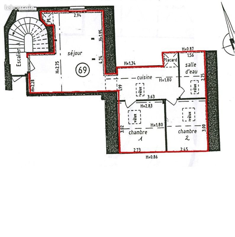 Appartement à vendre, 31m², Rennes