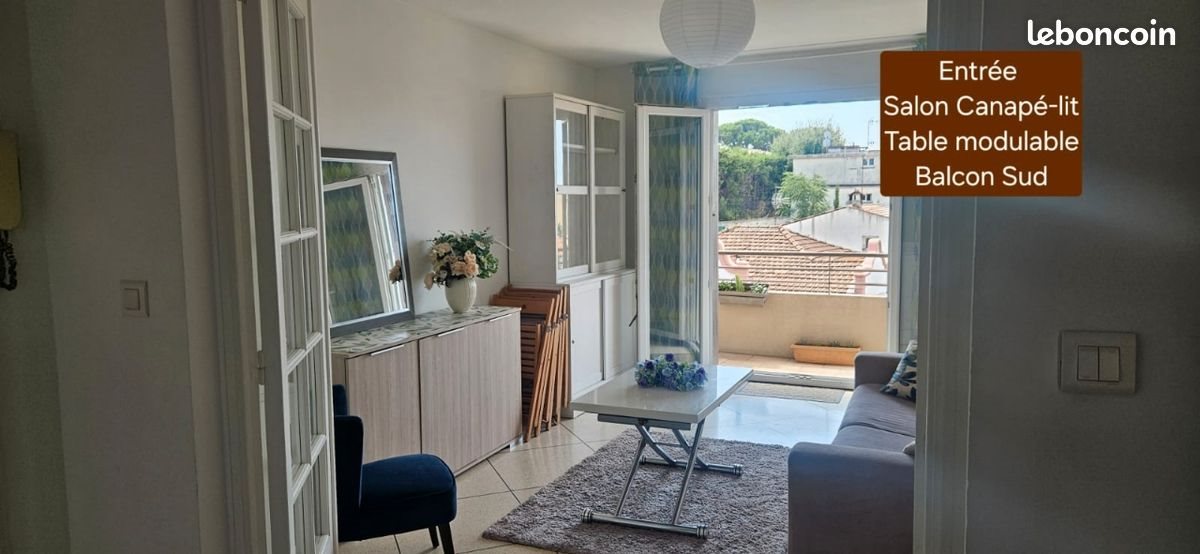 Appartement à louer, 57m², Cagnes-sur-Mer