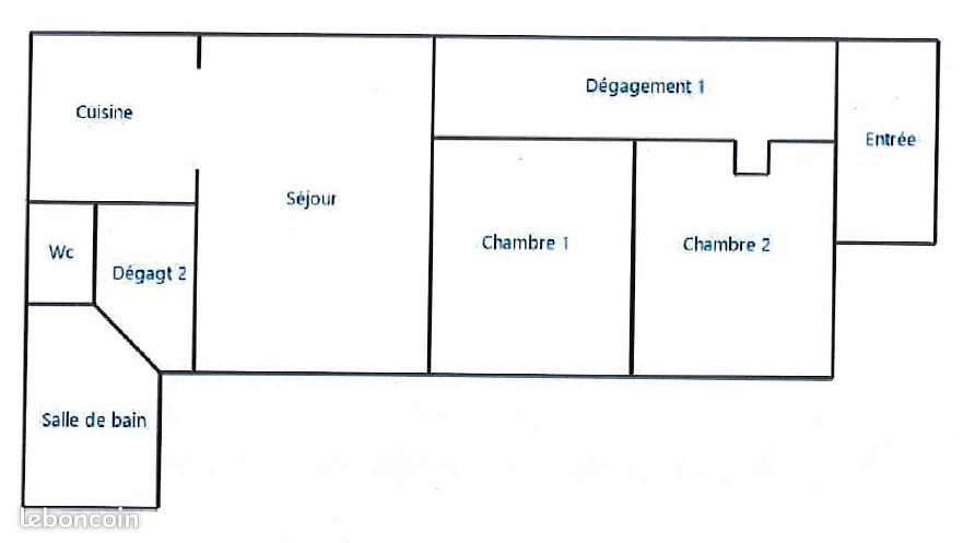 Appartement à louer, 74m², Avranches
