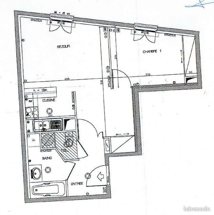 Appartement à louer, 43m², La Garenne-Colombes