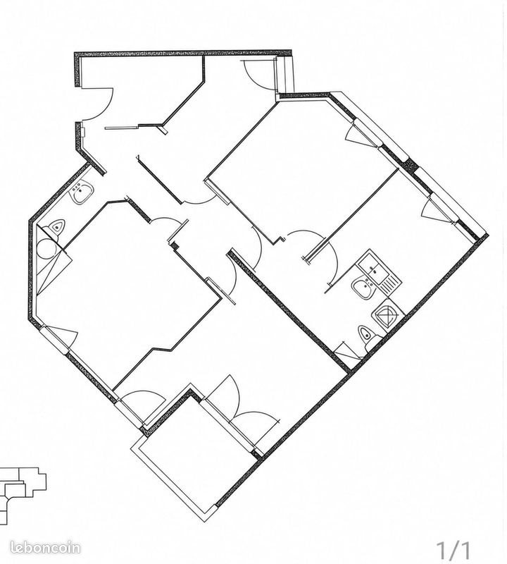 Appartement à louer, 77m², Grenoble