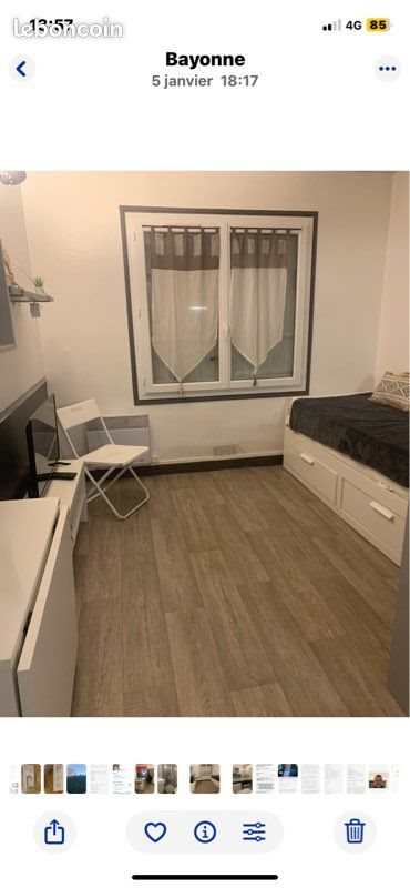 Appartement à louer, 17m², Bayonne