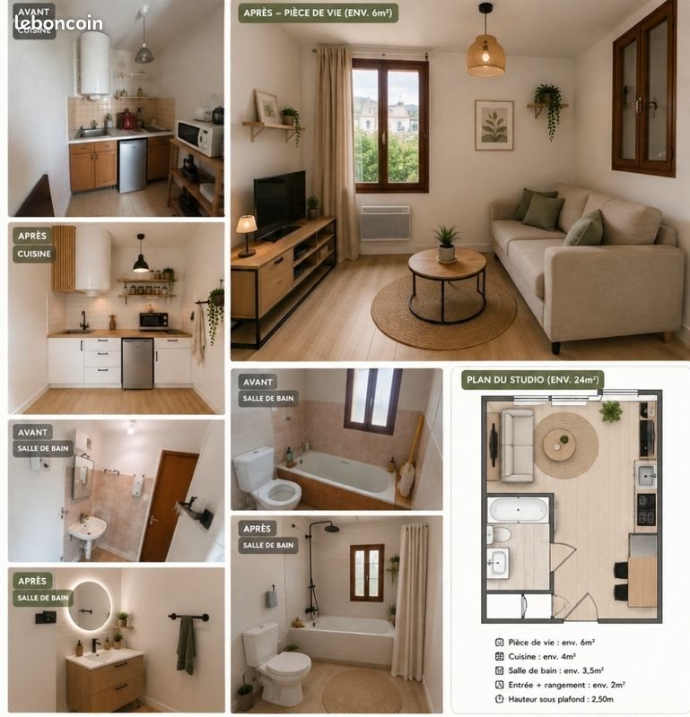 Appartement à louer, 20m², Gap