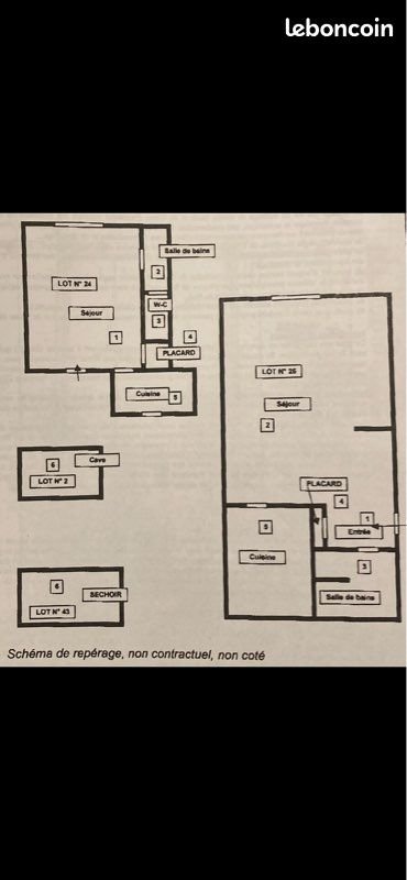 Appartement à vendre, 49m², Lisieux