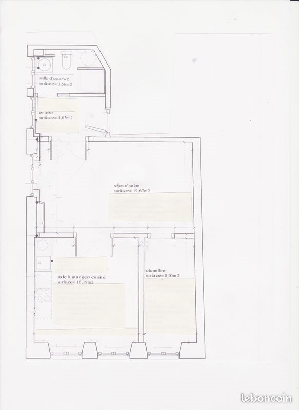 Appartement à louer, 50m², Strasbourg