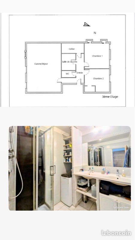 Appartement à louer, 78m², Le Muy
