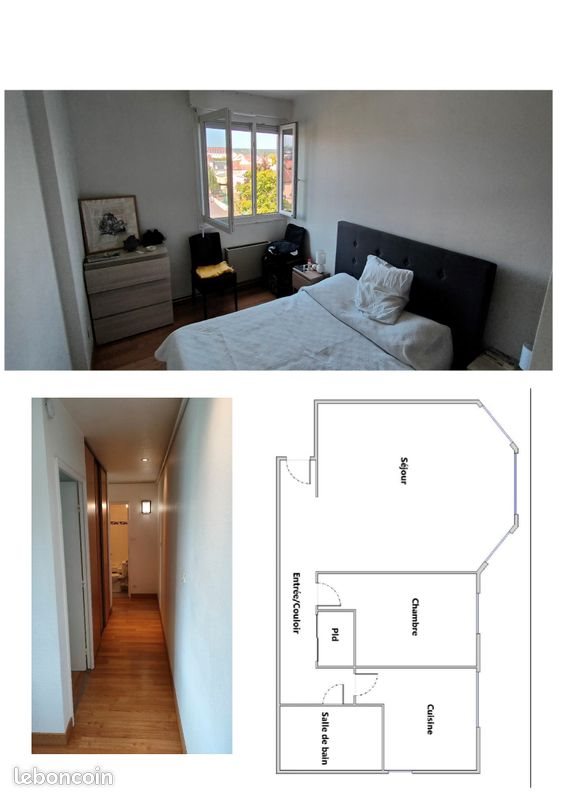 Appartement à vendre, 52m², Nancy