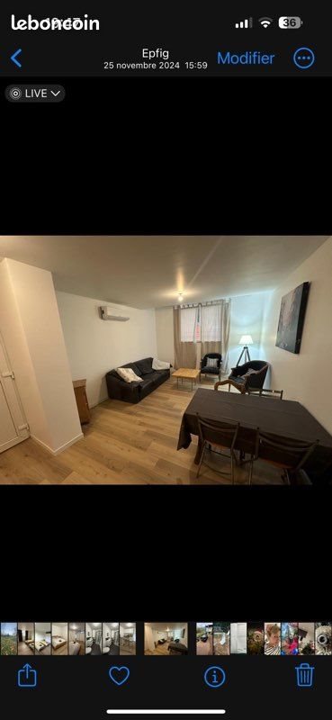 Appartement à louer, 60m², Epfig
