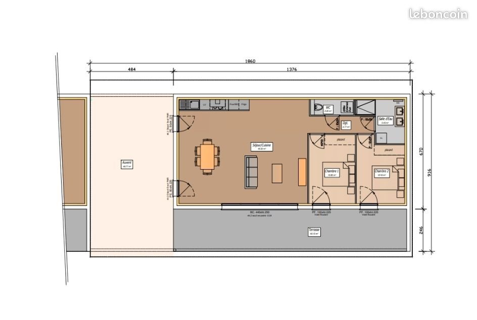 Maison à vendre, 78m², Figeac