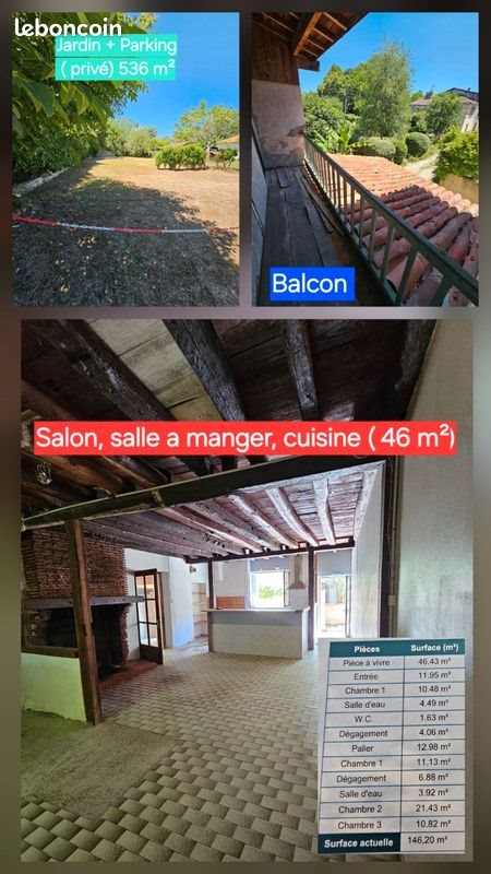 Maison à vendre, 146m², Labastide-d'Armagnac