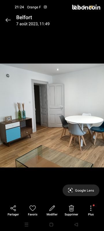 Appartement à louer, 41m², Belfort