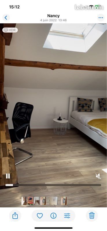 Appartement à louer, 19m², Nancy