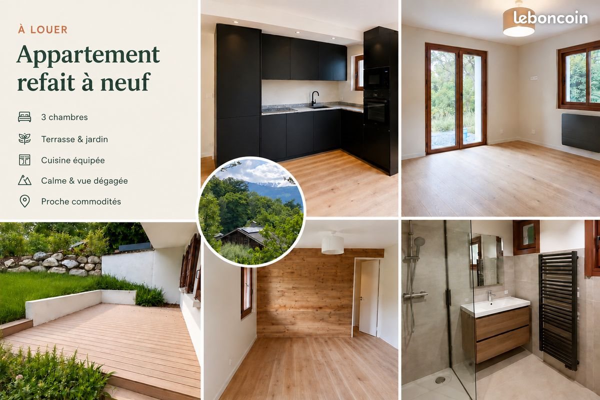 Appartement à louer, 74m², Combloux