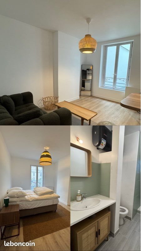 Appartement à louer, 43m², Clichy