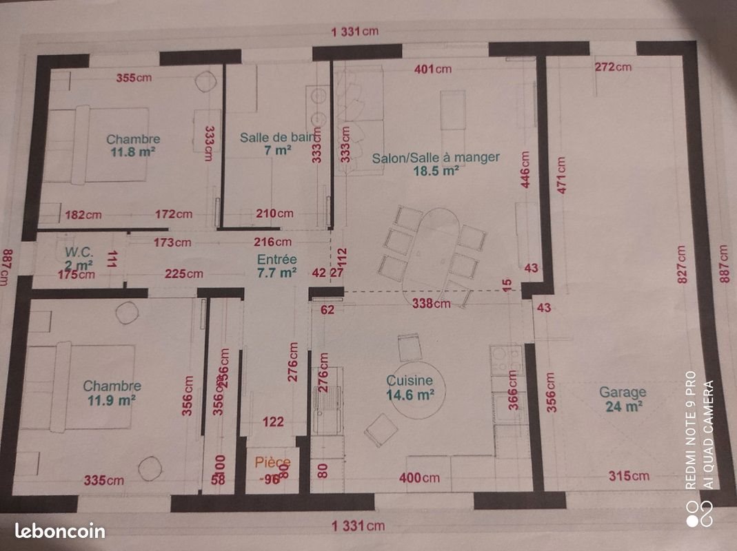 Maison à louer, 75m², Carquefou