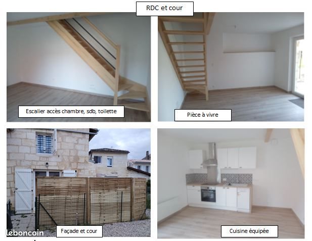Maison à louer, 34m², Créon