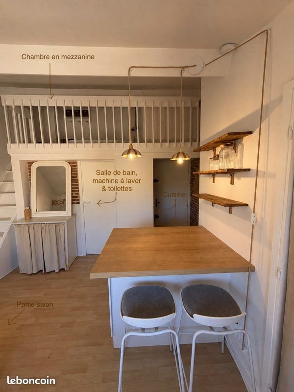 Appartement à louer, 25m², Toulouse