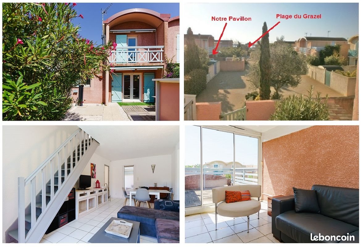 Maison à louer, 50m², Gruissan