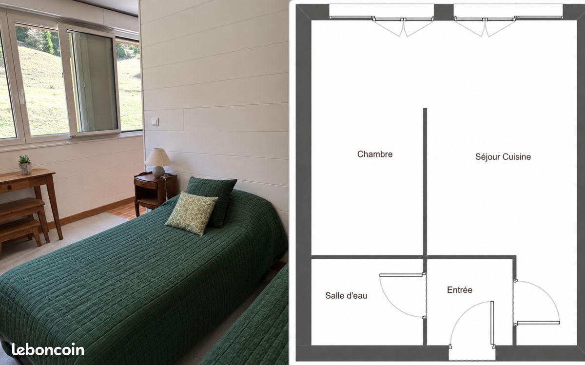 Appartement à vendre, 30m², Lélex