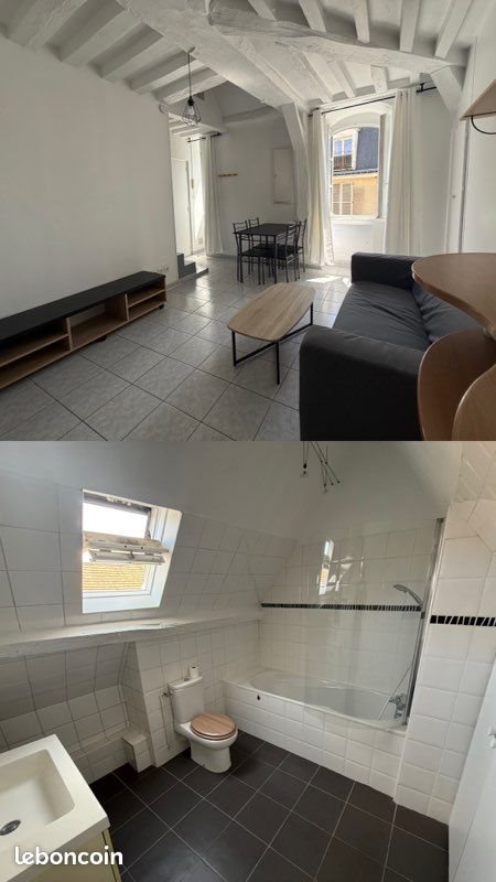 Appartement à louer, 29m², L'Isle-Adam
