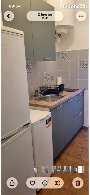 Appartement à louer, 23m², Brando