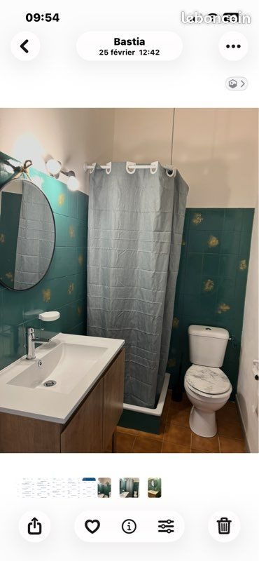 Appartement à louer, 23m², Brando