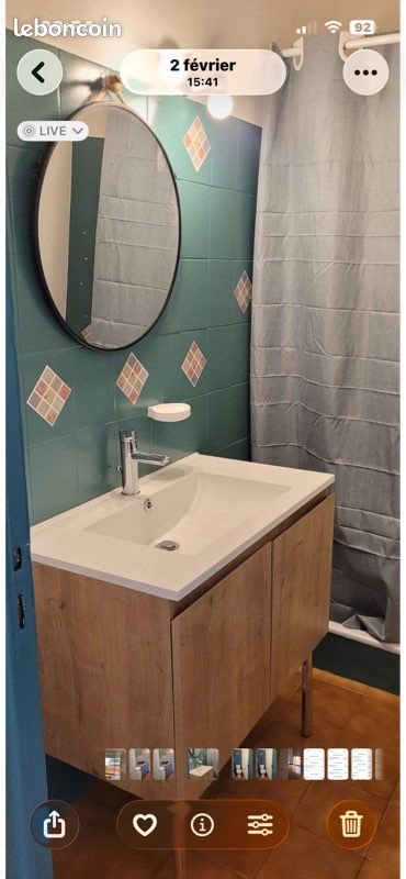 Appartement à louer, 23m², Brando