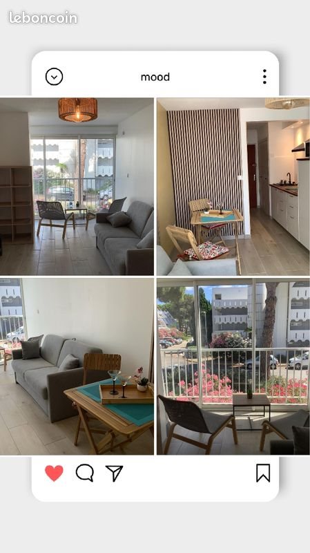 Appartement à louer, 25m², La Grande-Motte