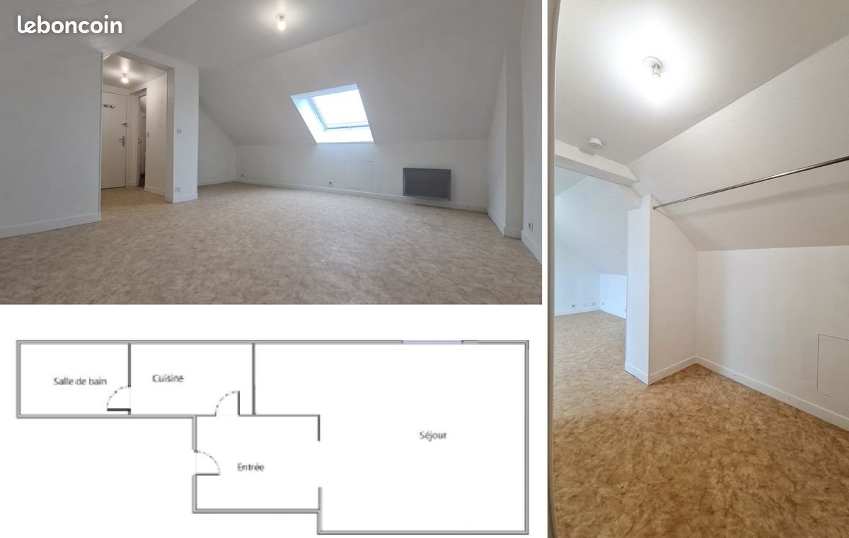 Appartement à louer, 25m², Trappes