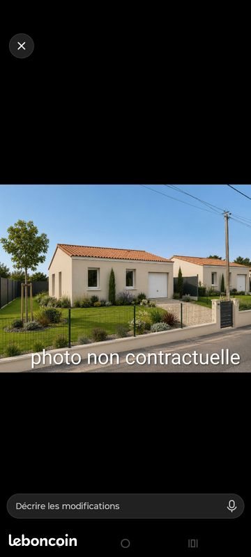 Maison à louer, 70m², Chantonnay
