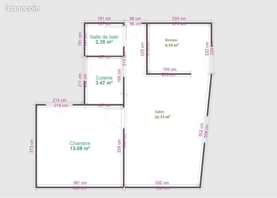 Appartement à vendre, 48m², Vincennes