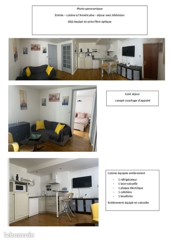 Appartement à louer, 32m², Versailles