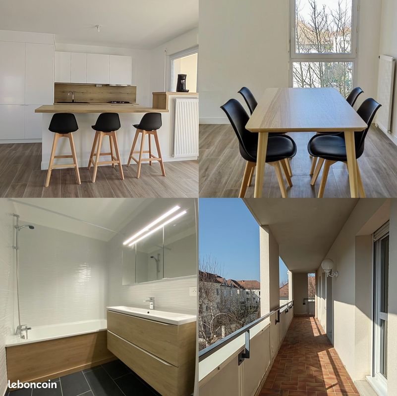 Appartement à louer, 66m², Bussy-Saint-Georges