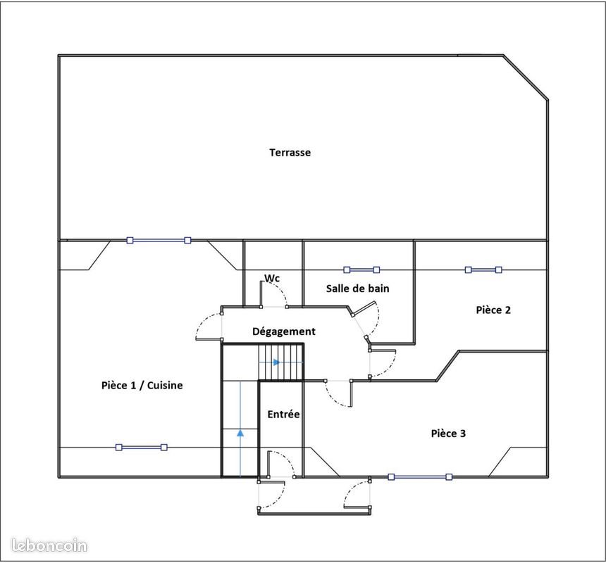 Appartement à louer, 66m², Souffelweyersheim