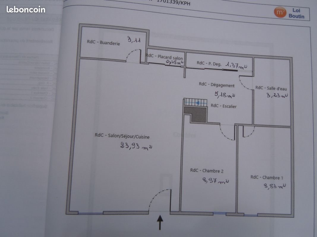 Maison à louer, 56m², Vergèze